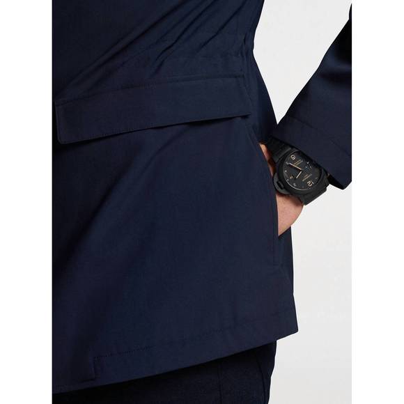 NEW PETER MILLAR men's excursionist flex city coat in navy